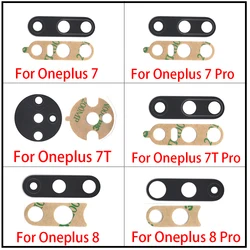 Back Camera Glass Lens With Glue Adhesive Replacement Parts For Oneplus 9Pro 6 6T 7 7T 8 Pro 8T 5 5T 3 3T Nord N100