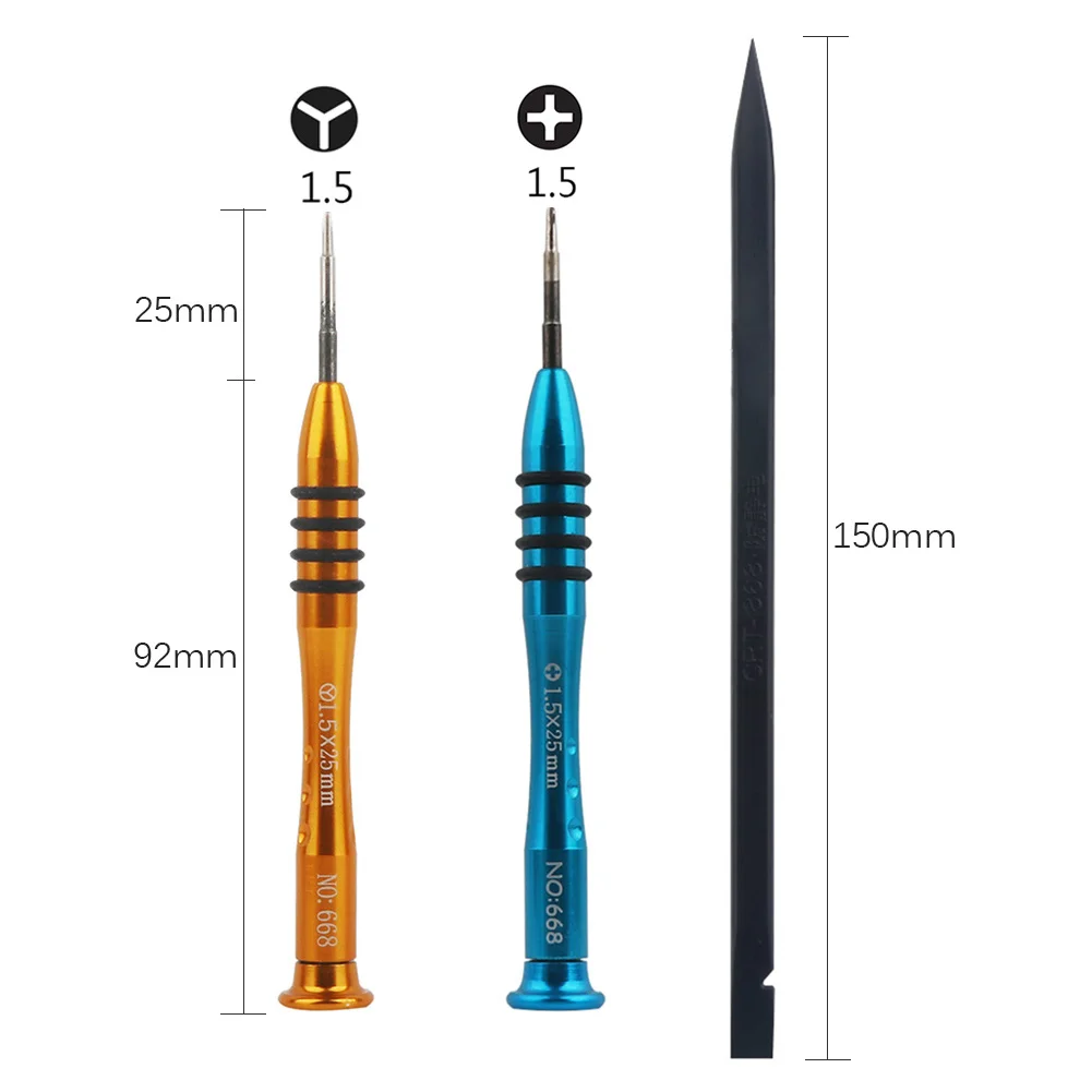 Y00 1.5mm Triwing Tripoint Screwdriver Precision PH000 Phillips Screwdriver Opening Tool Set for Nintendo Switch JoyCon Repair