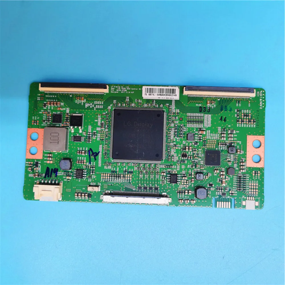 Logic Board 6870C-0759B 6871L-5496A For LG 75UK6570PUB 75UT640S0UA 75UK6500PLA 75UL3E-T 75U6863DB 75UM7000 T-CON LVDS Board