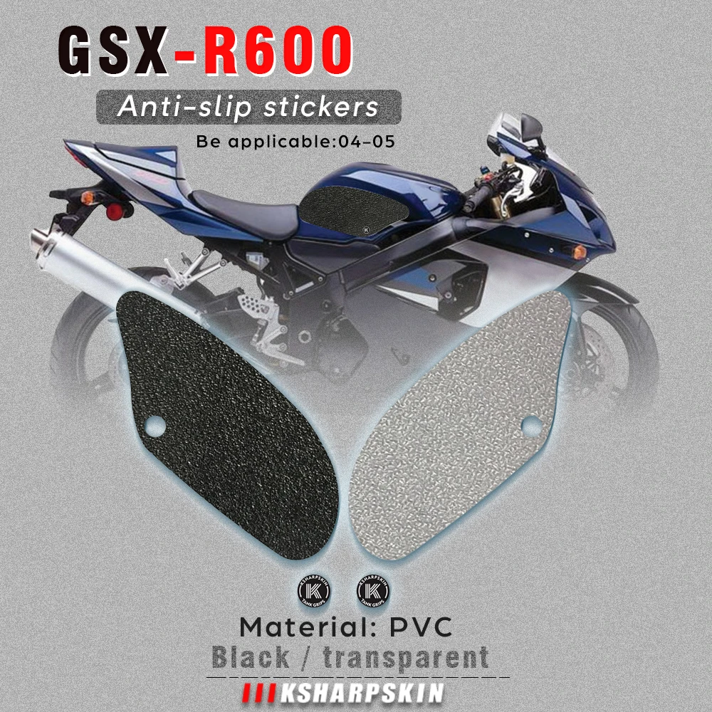 

Motorcyle Sticker Decal Emblem Protector Tank Pad Tank grip For SUZUKI 04-05 GSX-R600 04-05 GSX-R750