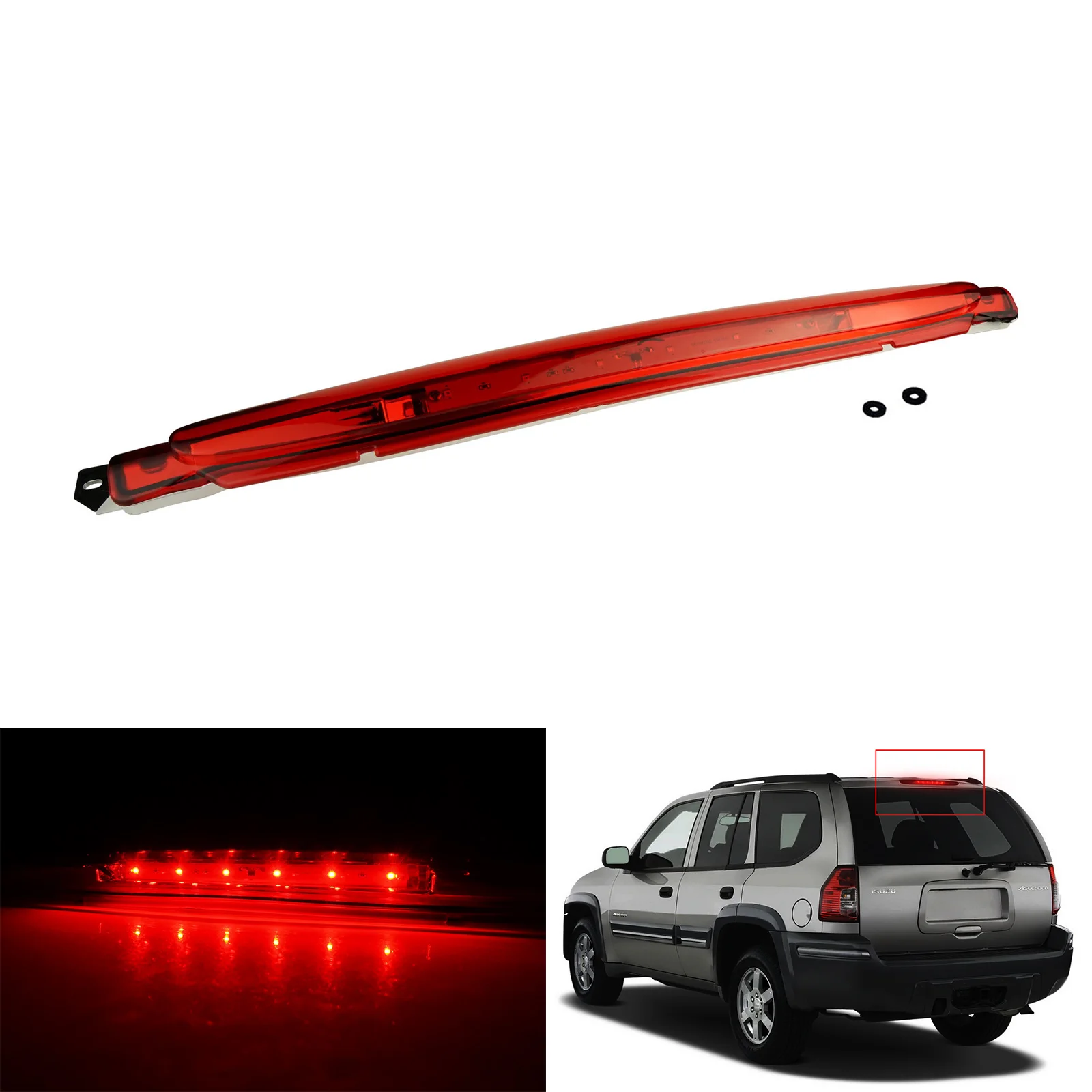 LED 3RD Rear High Brake Stop Light For Chevrolet Trailblazer GMC Envoy XL 02-06