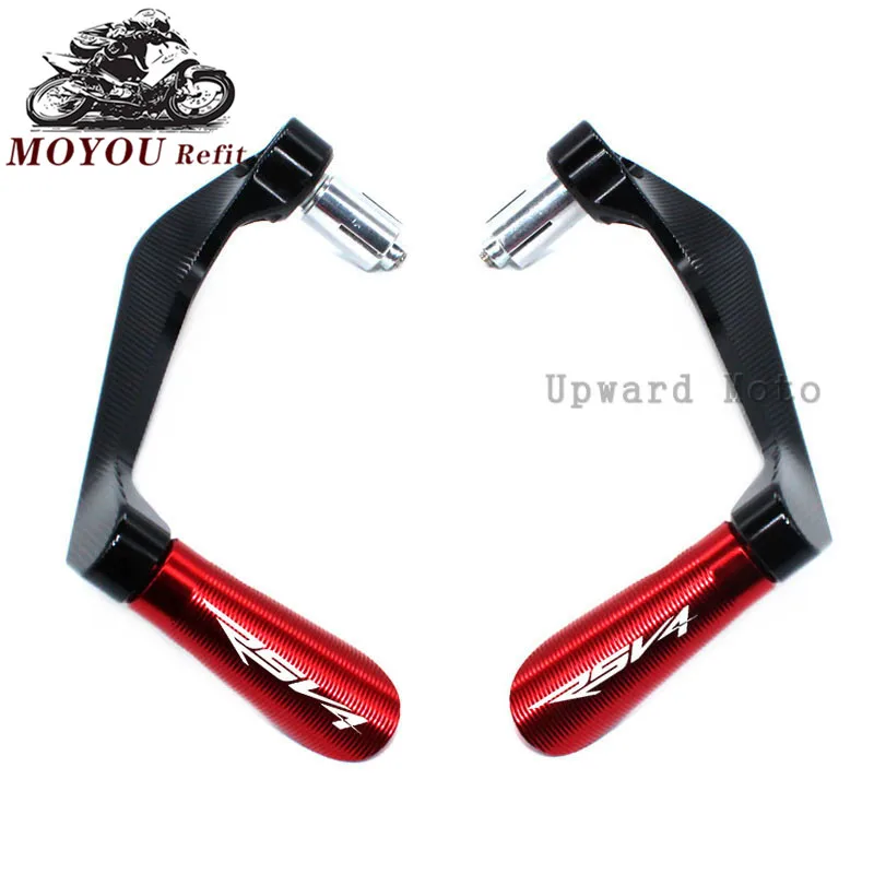 Für aprilia rsv4 rsv4r rf rsv mille/r 2015-2018 motorrad 2009 "22mm cnc lenker griffe brems kupplungs hebel schutz