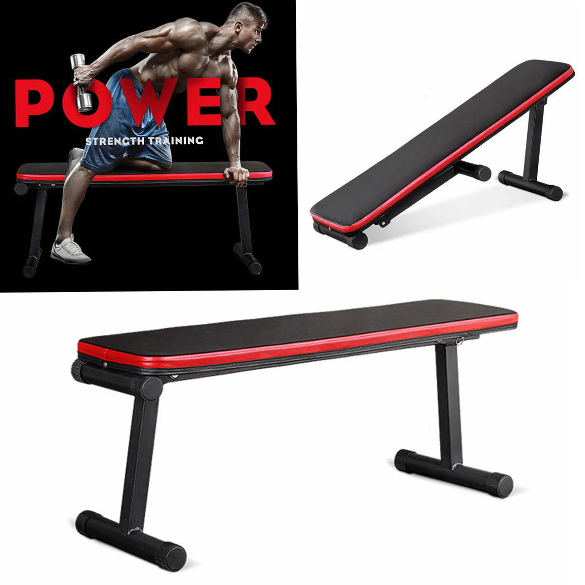 

Folding Bodybuilding Bench Press Musculation Bench Sit Up Abdominal Benches Home Gym Weights Exercise Workout Fitness Equipments