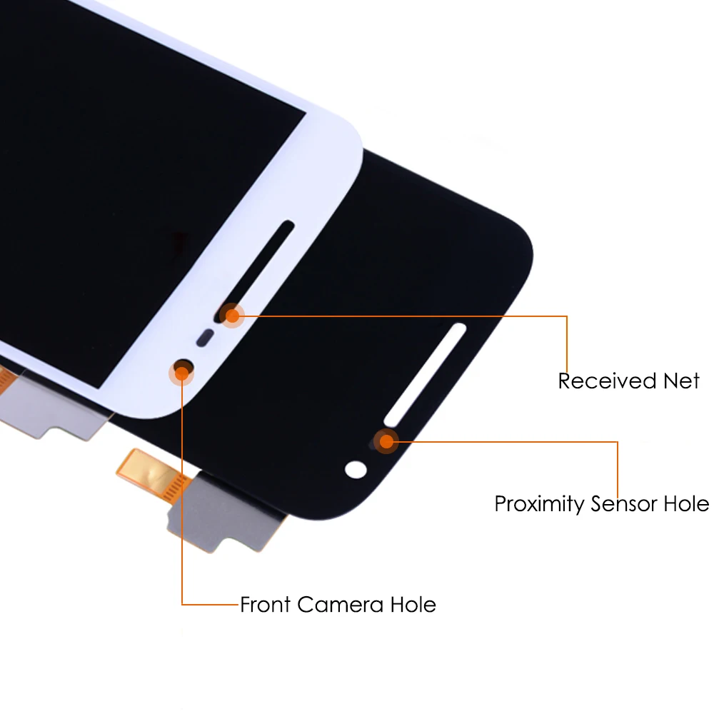 Boutique 5.5\'\' LCD For Motorola Moto G4 Plus LCD Display XT1644 XT1642 LCD Touch Screen Assembly Frame For Moto G4 Plus LCD