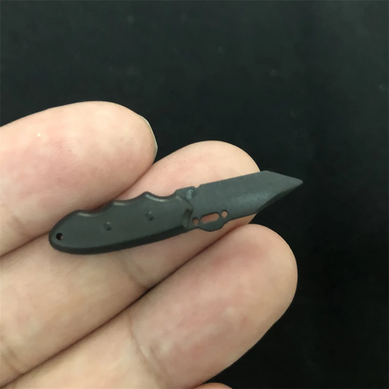 1/6 Scale Plastic Tactical Knife and Scabbard Model Black Classic Tactical Dagger Accessories Model for 12 Inch Action Figure