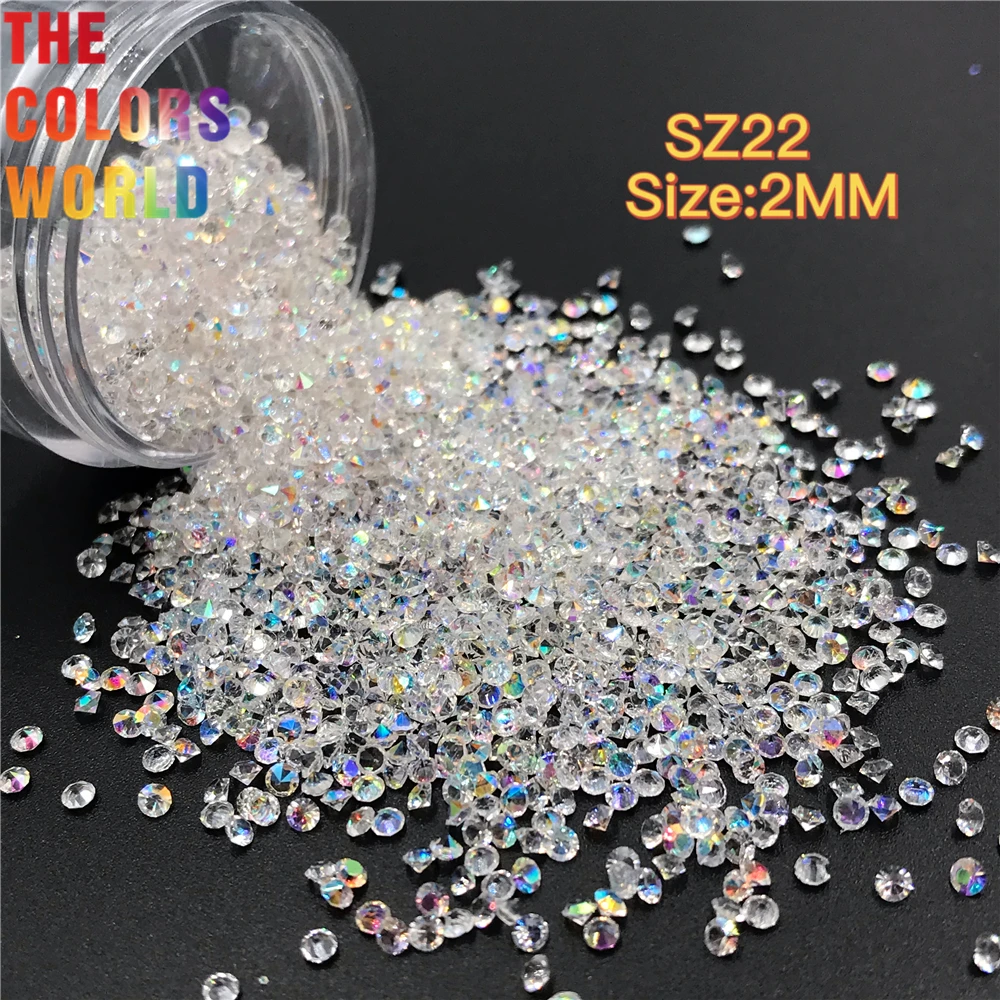 

TCST-022 Czech Crystal Pointed Bottom Round Rhinestones Stones Glitter Beads Nails Art Crafts Festival Accessories Bulk Supplier