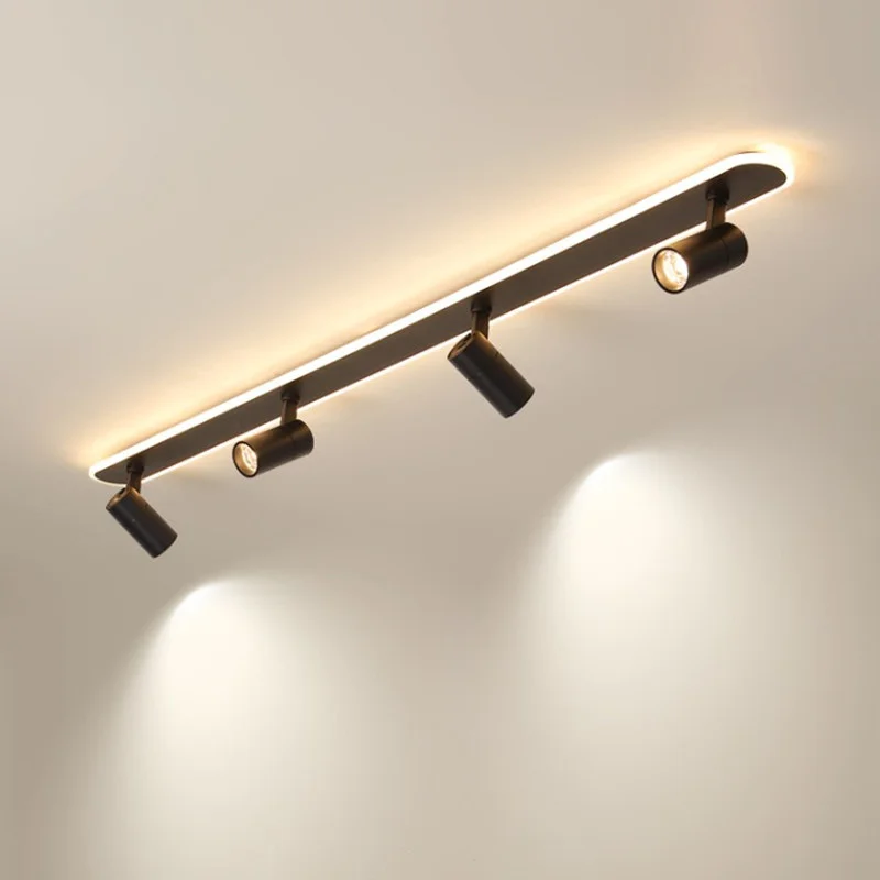 New LED Ceiling Lights AC90-260V Modern Led Ceiling Lamp Spotlight Surface Mounted For Study Room Balcony Shop Showroom Lighting