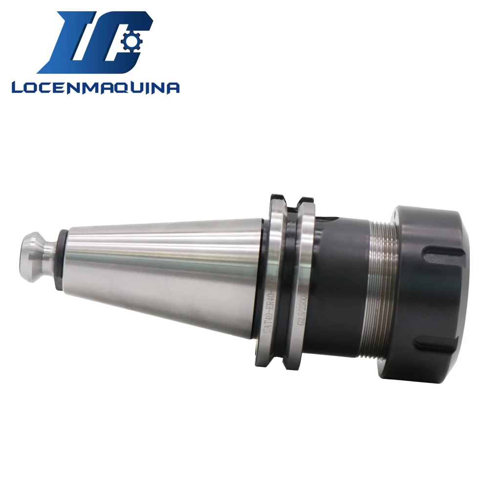 Taper Accuracy 0.8mm Steel Material Dynamic Balance G2.5 CAT40 Tool Holder  for CNC Machine Tool