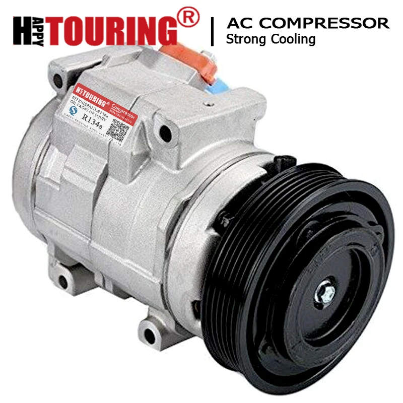 

10S20C A/C AC Compressor For Toyota Sienna V6 3.3L 3.5L 2004 2005 2006 2007 471-1010 883200-8051 884100-8030 471-1010