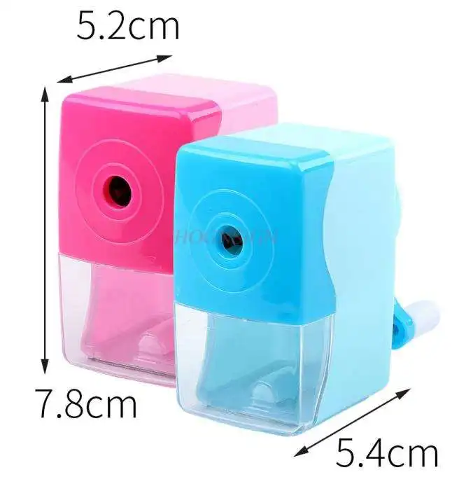 Serutan Pensil Rautan Tangan Memutar Anak-anak Sekolah Dasar Otomatis Pena Pensil Rautan Rautan Rautan