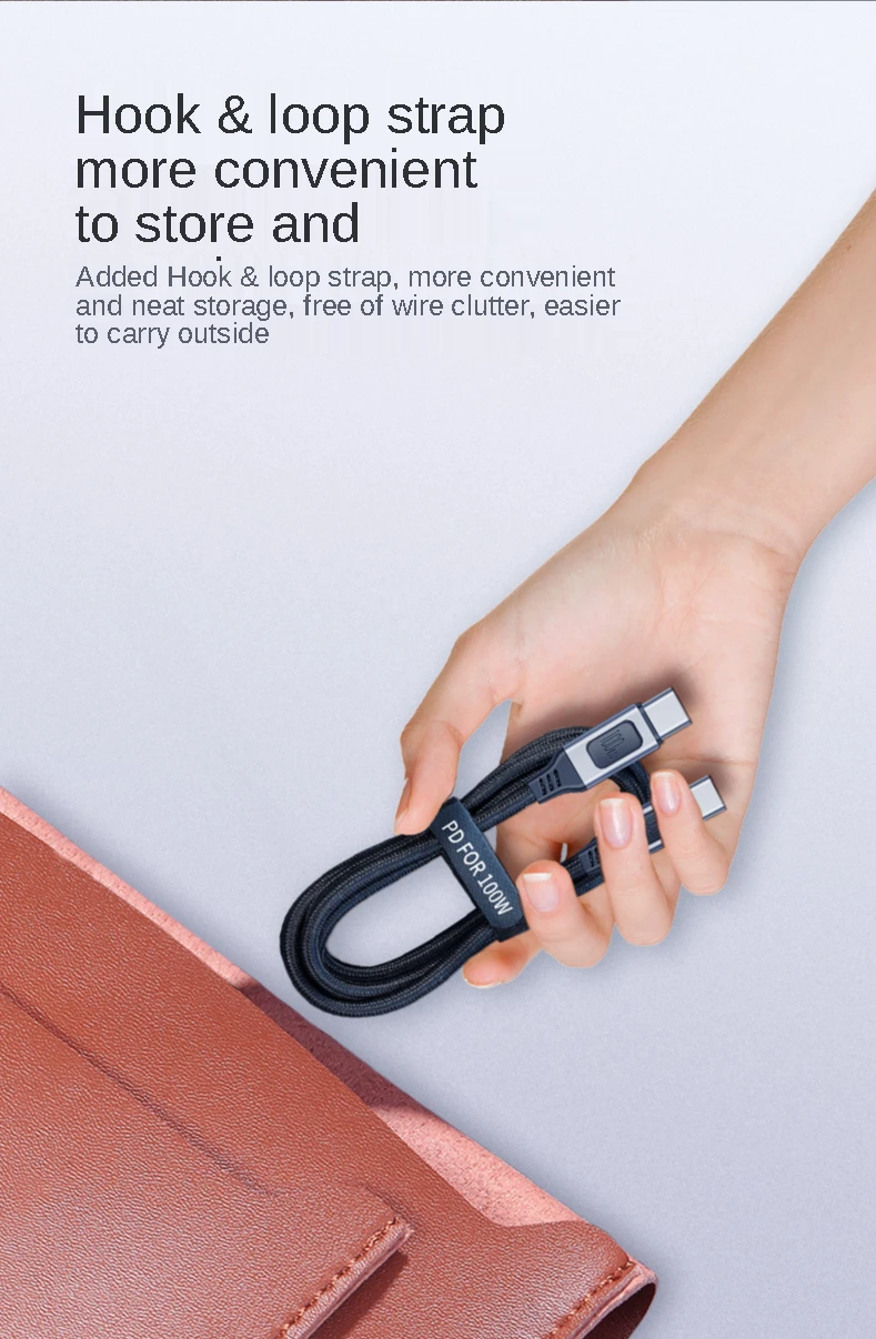 1 متر 1.5 متر 2 متر USB نوع C 3.1 إلى USB C ذكر إلى ذكر 100 واط عالية السرعة نقل بيانات كابل ل ماك بوك شاومي HP