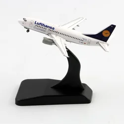 1:400 Schaal Lufthansa Airways B737-500 Airlines Model Met Base Legering Vliegtuigen Voor Collectible Souvenir Tonen Gift Speelgoed