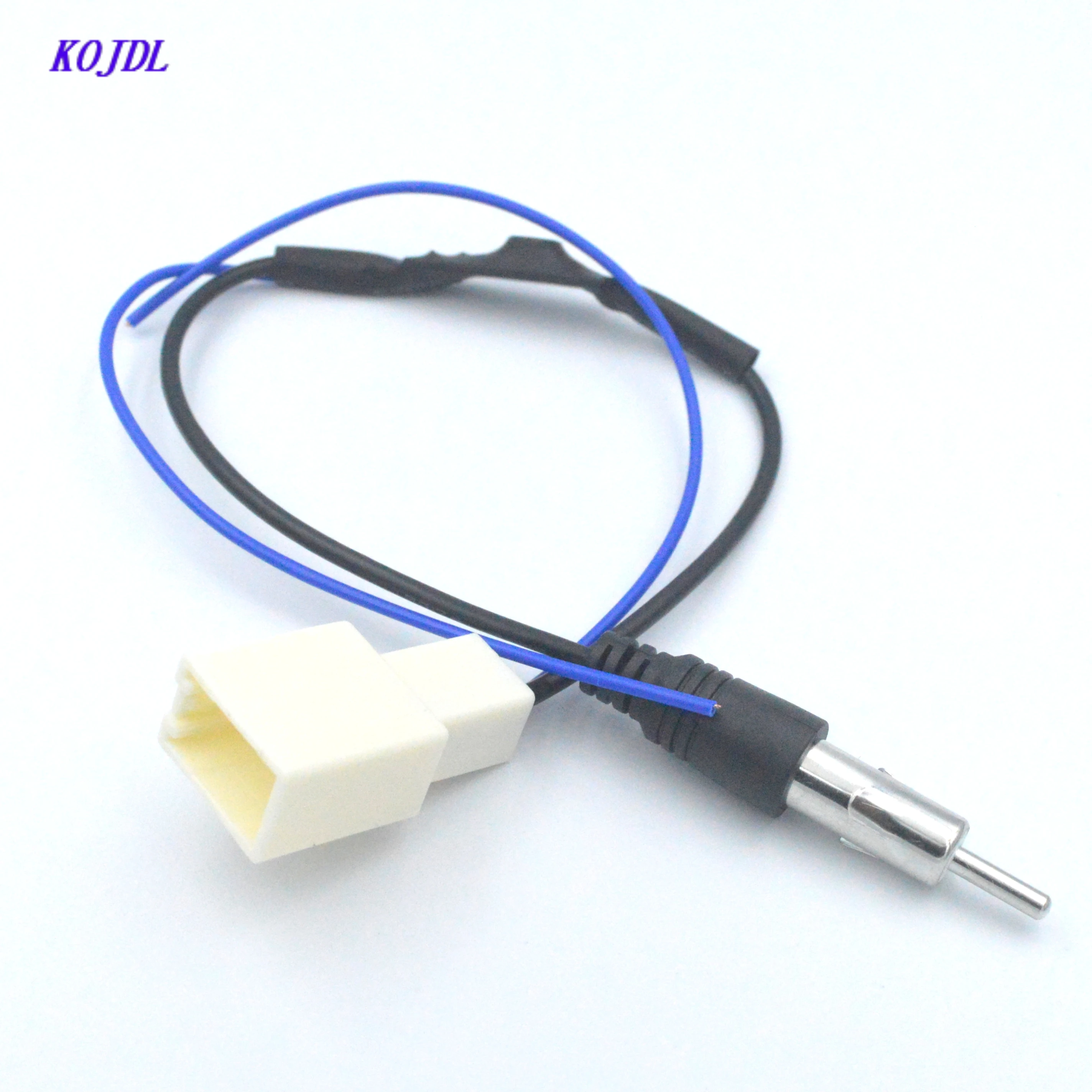 Car Radio Audio FM Antenna Wire With Amplifier Installation Adapter For Toyota Crown Prado Vios RAV4 FM Antenna Cable Connector