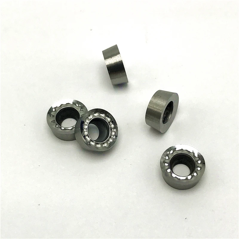 RCGT0803MO AK H01 طحن إدراج الألومنيوم تحول أداة فهرسة أداة تحول إدراج التصنيع باستخدام الحاسب الآلي النحاس الألومنيوم تجهيز مخرطة أداة
