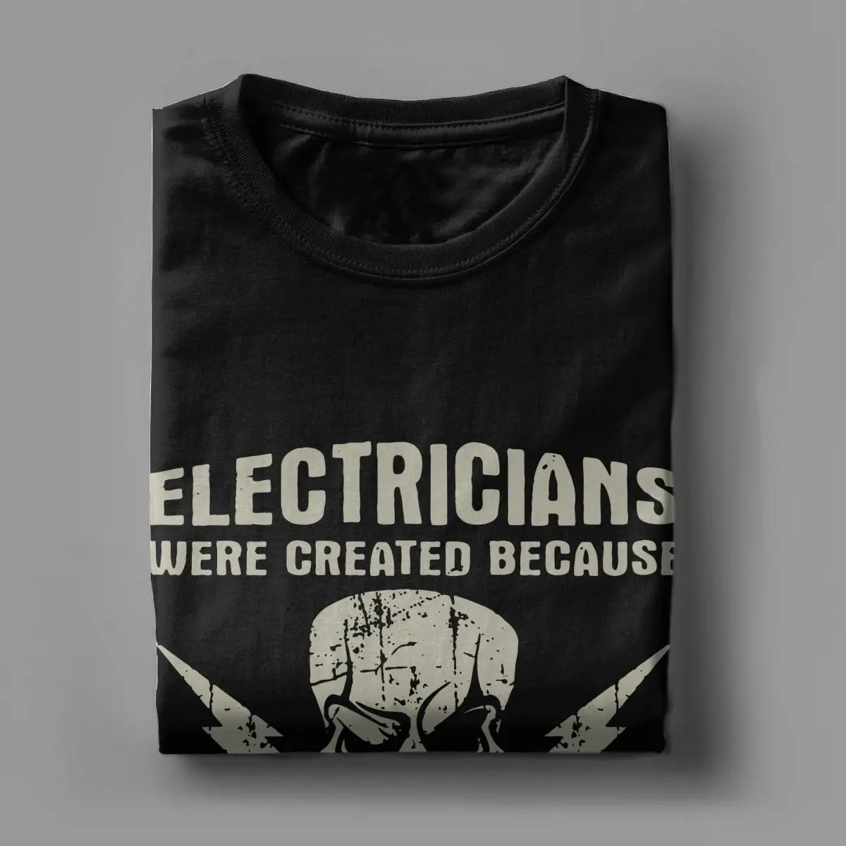 Men\'s Electrician Electrical Engineer T Shirt 100% Cotton Clothing Casual Short Sleeve O Neck Tees Plus Size T-Shirts