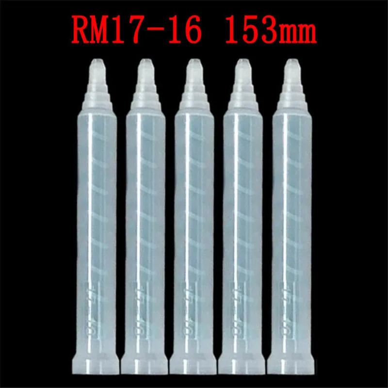 20pcs Resin AB Glue Static Mixer Mixing Tube Epoxy Mixing Nozzle Syringe for Two Component Epoxy AB Glue Mixing Liquid Nozzle