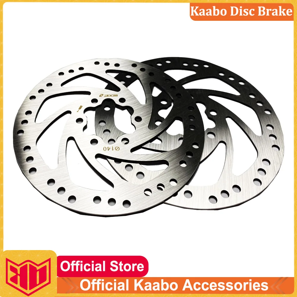 Original Kaabo 140mm 160mm Brake Disc Spare Part for Kaabo Mantis10 Wolf Warrior X/11 Kaabo Wolf King+ Warrior/King GT E-Scooter