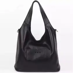 Genuine Leather European and American Fashion Women's Bags Messenger Shoulder Handbags Large Capacity Soft Leather Bags