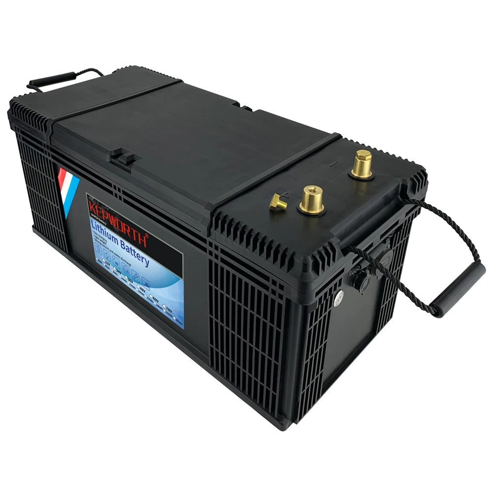 New 12V 50 100 120 135 180 200 300 400Ah LiFePO4 Battery Pack With Upgraded BMS Lithium Power Golf Cart RV Campers Off-Road