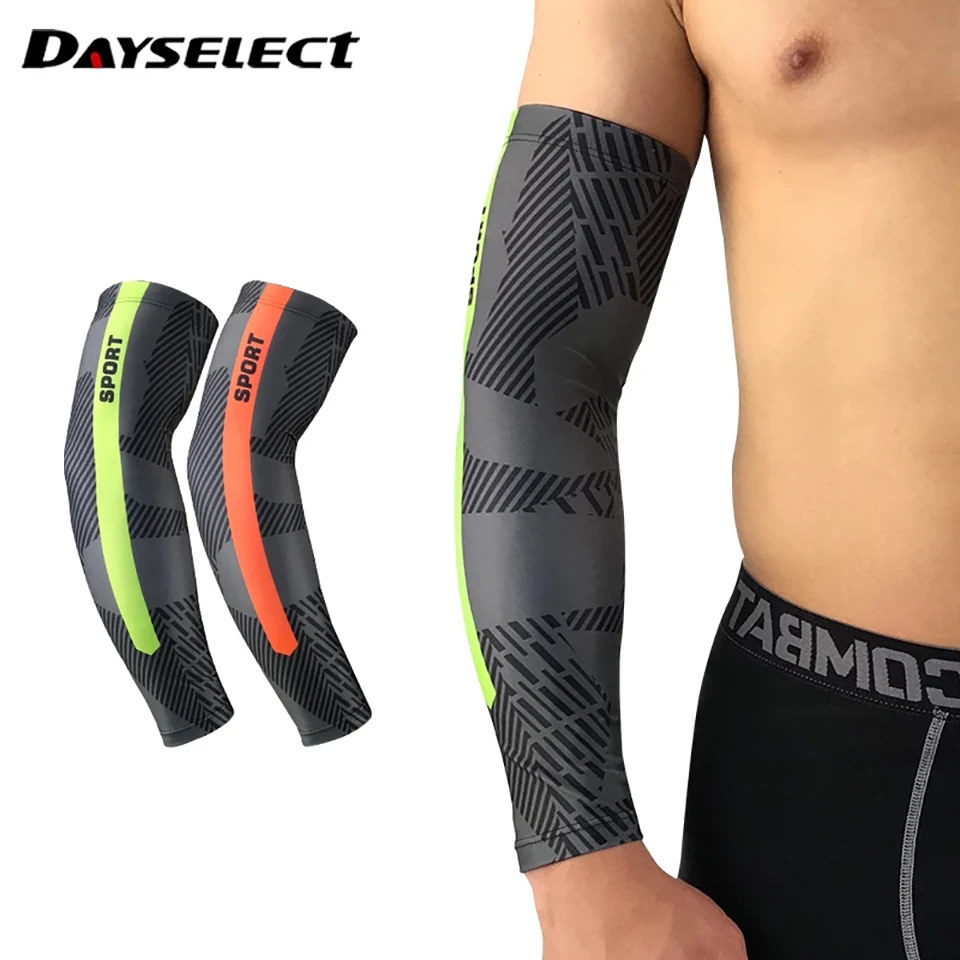 2pcs Sport Cycling Bicycle UV Sun Protection Cuff Cover Protective Arm Sleeve Bike Arm Warmers Sleeves