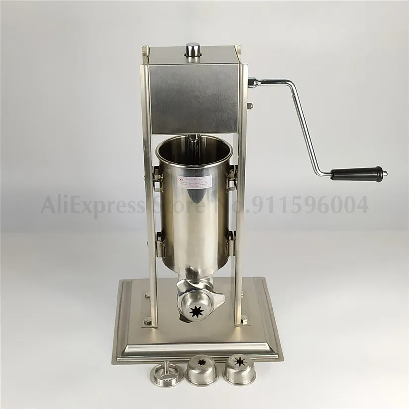 Churros Maker Latin Fruit Maker Food Grade Stainless Steel Sausage Filling Machine