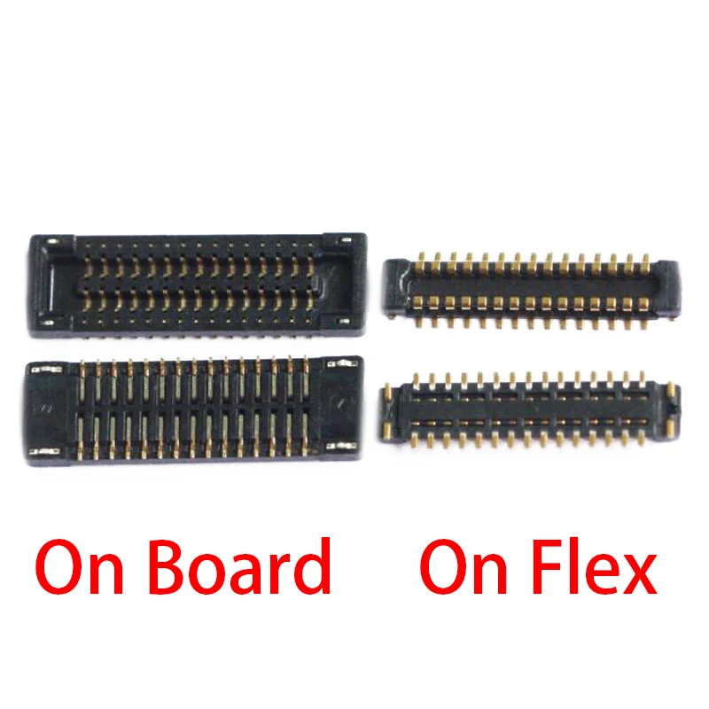 

2Pcs LCD Display FPC Connector On Logic Board For Xiaomi Redmi 4 Low Edition Hongmi S2 Y2 Touch Screen Plug Flex 30pin