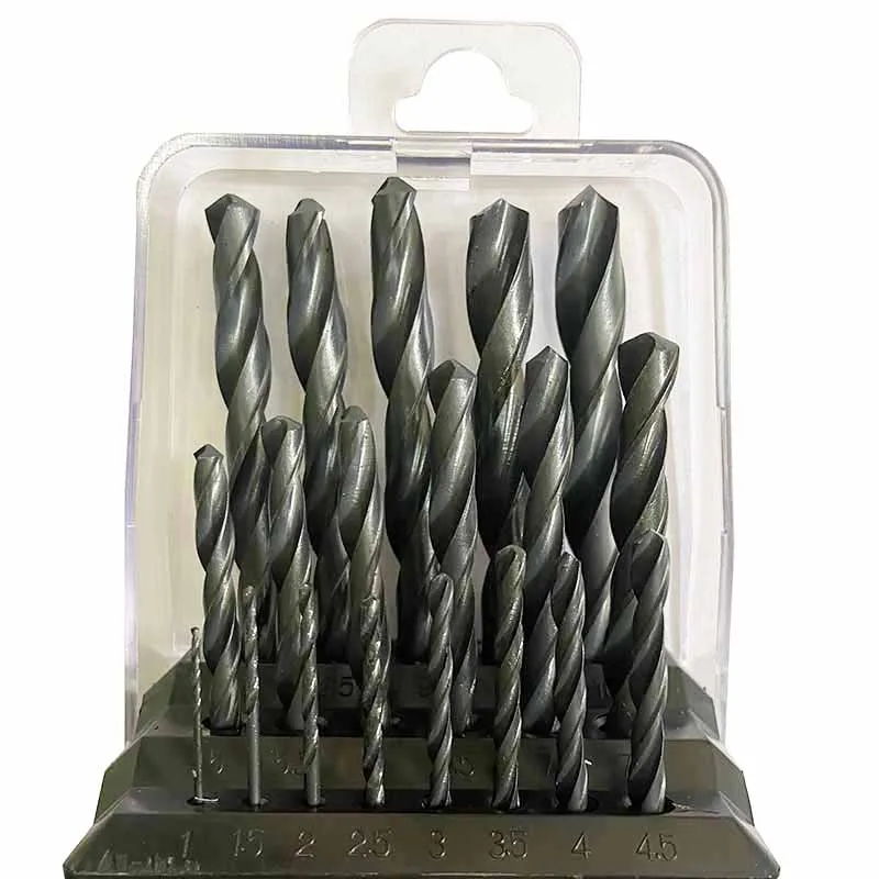 Set di punte elicoidali metriche da 1.0-10mm con codolo cilindrico in acciaio al cobalto per metalli in alluminio
