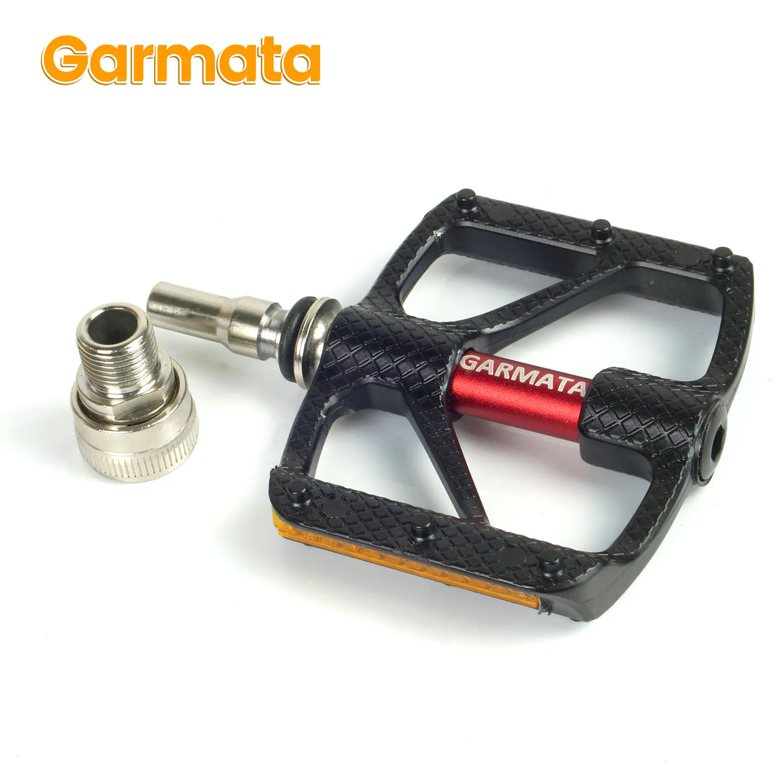 Bicycle Quick Release Garmata Pedals 72.8*94.3mm alloy Mountain Bike Pedals all terrain bicycle