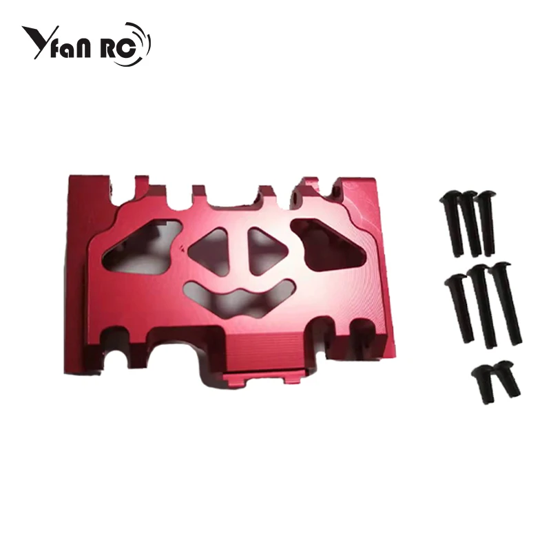 Yfan Rc 1 Pcs TRX4 Gearbox Mount Base Chassis Skid Plate for 1/10 RC Crawler TRX TRX-4 Defender Bronco Blazer G500