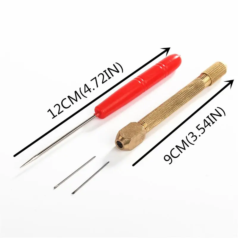 900C 1set Set di pedali per capelli per bambole fai-da-te 0.6/0.8mm portautensili per capelli Rehair Reroot con 5 aghi Extra per riprodurre i capelli