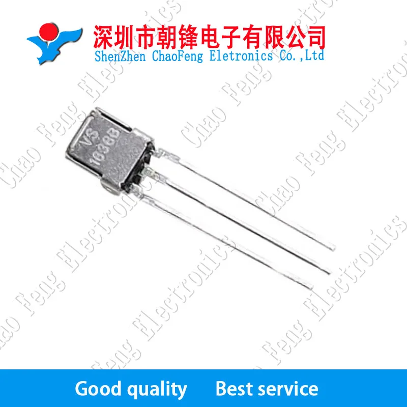 10 قطعة VS1838B VS1838 HX1838 1838 DIP3 العالمي المتكاملة التحكم عن بعد الأشعة تحت الحمراء استقبال رئيس جديد الأصلي