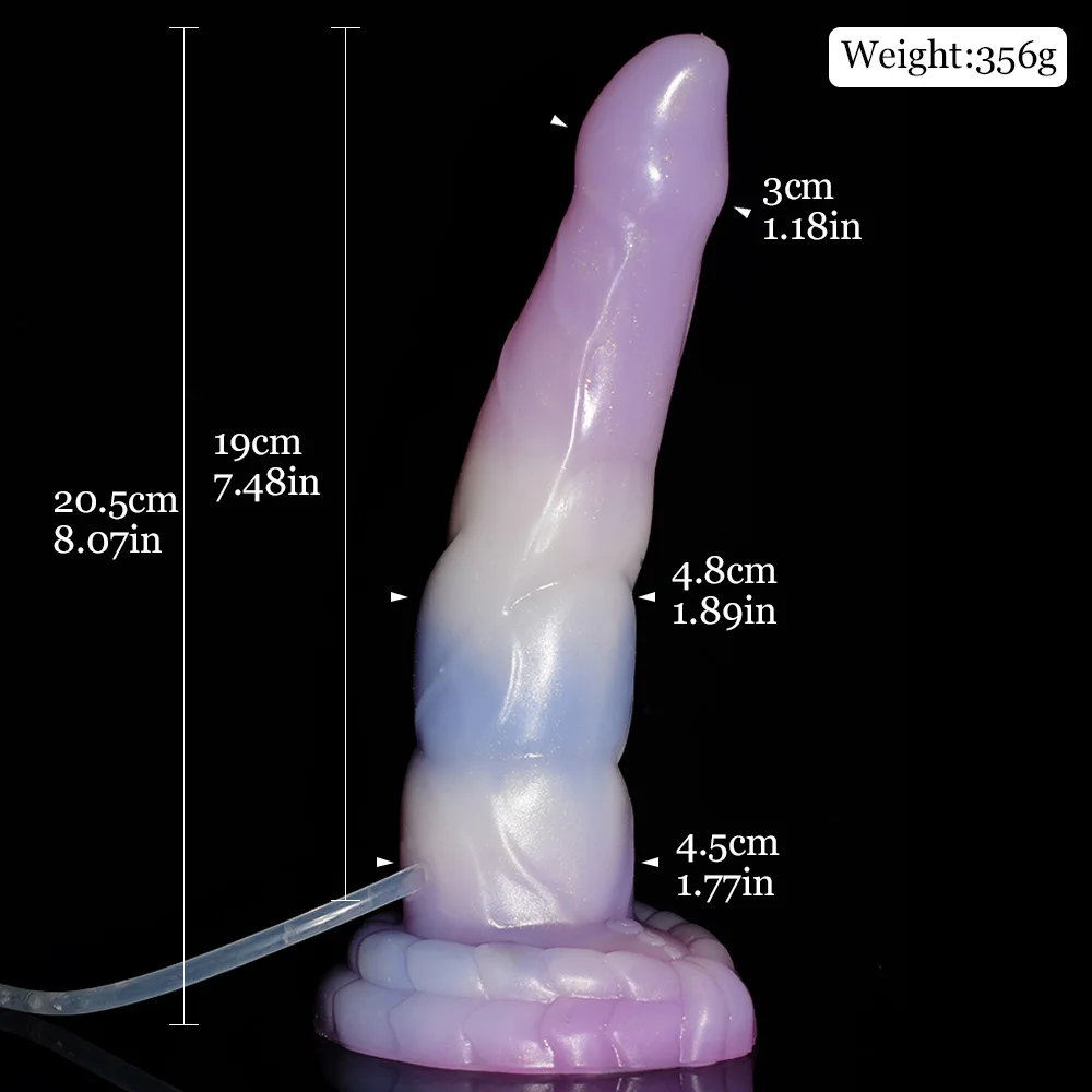 NNSX Ejaculation Dildo with Strong Suction Cup Tube Spray Squirting Dildos Monster Penis Anal Plug Sex Toys For Men Women