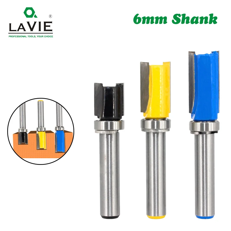Lavie Broca de Corte de Pressão mm Broca com Estampa de Descarga e Rolamento Inferior 12 mm Modelo de Lâmina de Madeira Fresa para Carpintaria Mc06080
