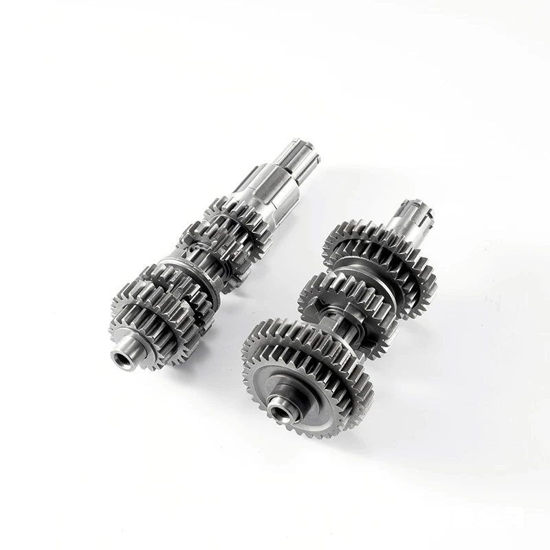 1 Set Motorcycle Air Cooled Engine Countshaft Mainshaft Counter Shaft Gear Five Gears For Honda Cg125 XF125 ZJ125