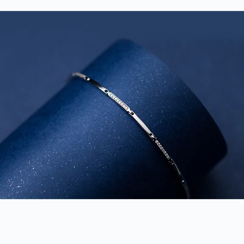 La Monada Fine Silver 925 Jewelry Bracelet Female Woman Special Chain Minimalist Bracelets For Women Silver 925 Sterling