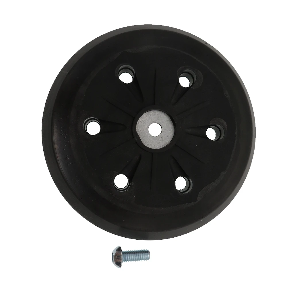 6inch 6 Lỗ Sạc Dự Phòng Tấm Chà Nhám Chà Nhám Đĩa Lưng Tấm Gỗ phù hợp với Bocsh Quỹ Đạo Nhám Mài Dụng Cụ Điện