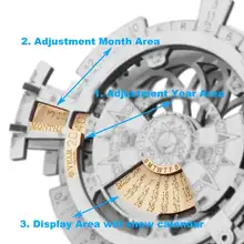Wooden DIY Perpetual Calendar Kit #3
