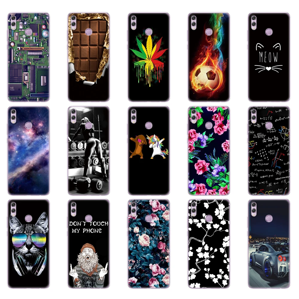Cover For Huawei Honor 8x Case 6.5 Inch Silicon Soft TPU Back Cover For Huawei Honor 8x Protect Phone Cases Shell Coque Bags