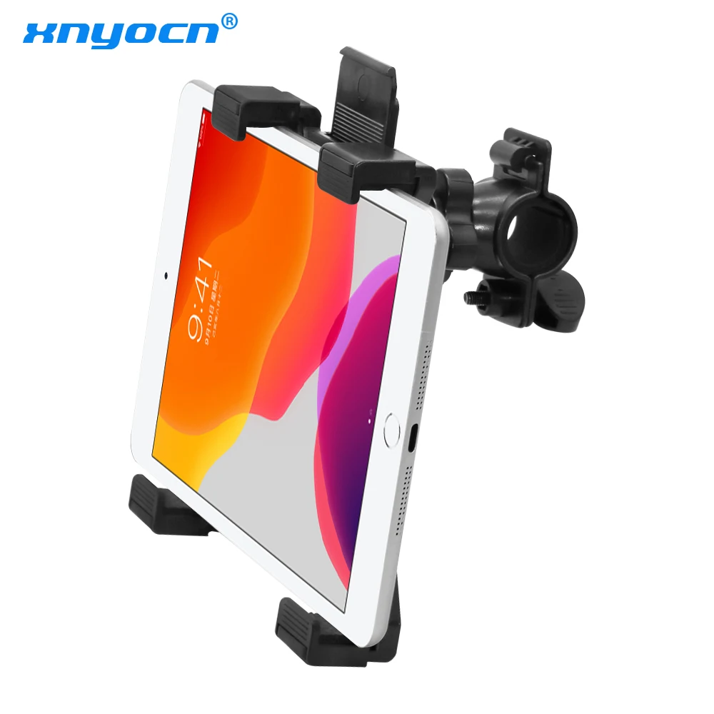 

New Bicycle tablet stand Music Microphone Mount Motorcycle Bike Holder Mount For 7 to 11inch Tablet iPad Air 5 4 3 2 Samsung Tab