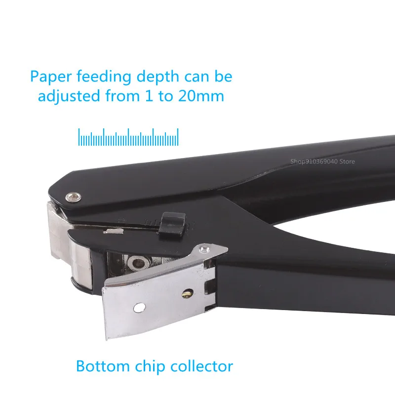 Ovaal Gat Ponsmachine Visitekaartje/Document Kaart Papier Stoten Voor Card Making Papier Perforator Kantoorbenodigdheden