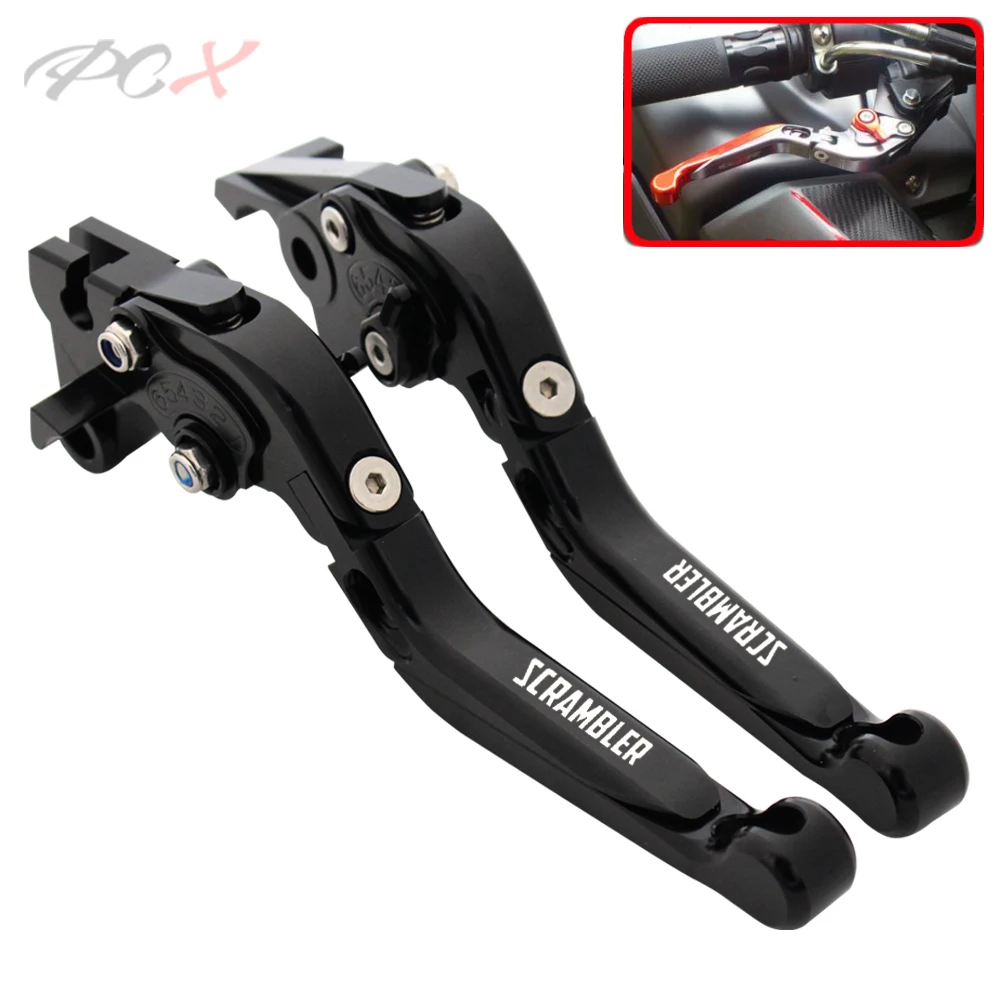 

Brake Clutch Lever Handbar For DUCATI Scrambler Desert Sled 2017 2018 Motorcycle Brake Levers Scrambler 400 2016 2017 2018 2019