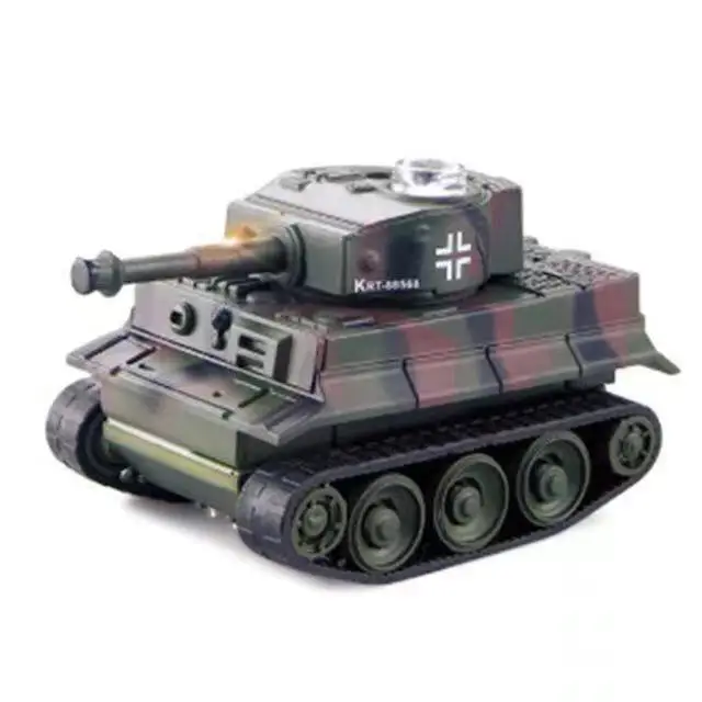 4CH Mini RC Tank Car Electronic Radio Micro Model High Simulation Remote Control Electronic Tiger Tank Boy Gifts Toys For boys