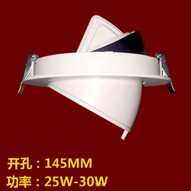 18pcs/lot 25w 30w Ceiling DownLight Adjustable Gimable Rotation Lampada Recessed Led Downlight COB LED Spot Lamp Ac85-265V