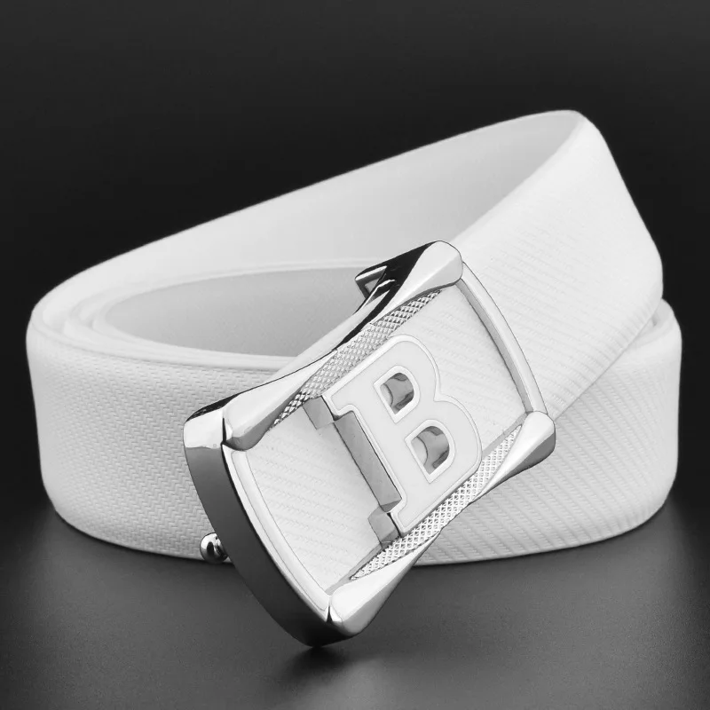 New Letter Belt Men's Leather Summer White Belt Men Fashion Belts for High Quality Ladies Luxury Designer