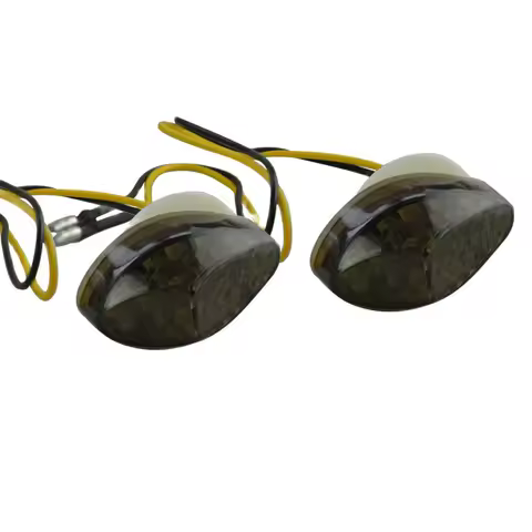 Universal 2Pcs Motorcycle Led Turn Signal Indicator Light Lamp Bulb Blinker Flashers For Honda CBR 600RR 1000RR 2004-2007