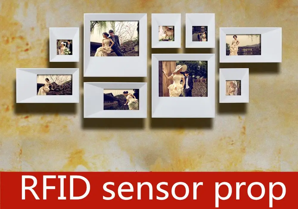 

NEW Escape room prop 1 to 8 RFID sensor put IC card on card sensor one-to-one match to unlock chamber room prop room escape game