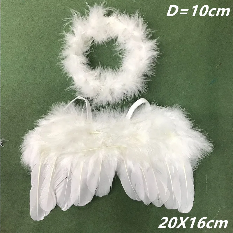 (0-3 month baby) Feather Wings Newborn size Baby photography props