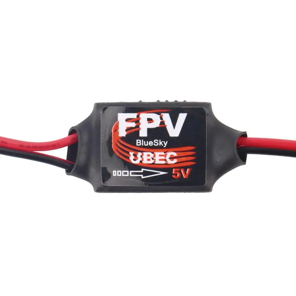 FPV UBEC-3A 5V BEC DC-DC JST Converter Step Down Module Mini BEC 2-6S 5V For RC Airplane Cameras Brushless Gimbals