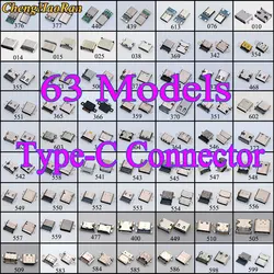 63 Models Usb Type C usb 3.1 Male female socket PCB connector 6/9/14/16/24 Pin For Xiaomi/Huawei/Nokia/MOTO/Samsung/Lenovo/DELL