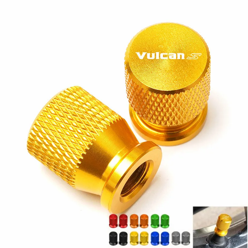 

VulcanS For Kawasaki VULCAN S 650cc 650 CC Motorcycle CNC Accessorie Wheel Tire Valve Stem Caps Airtight Covers